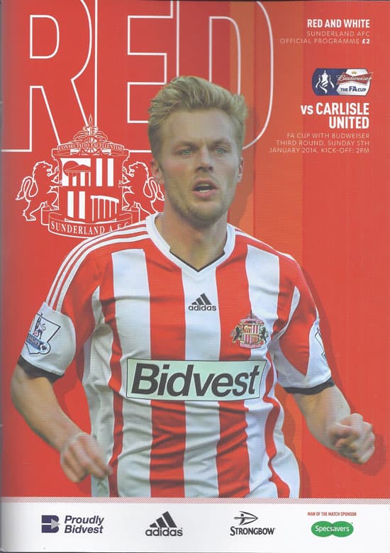 Sunderland FC v Carlisle United FC